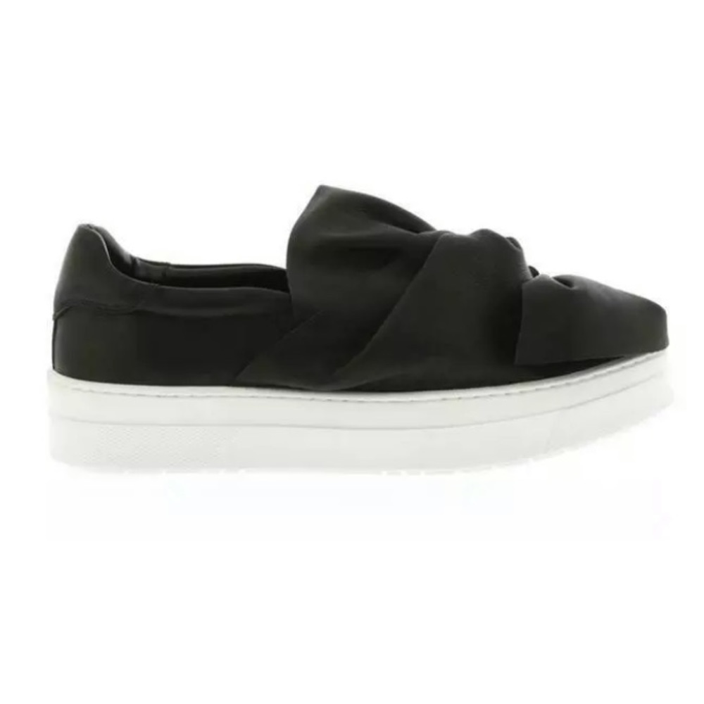 Gabriella Michel Fs black Big Bowtie Slip on sneakers